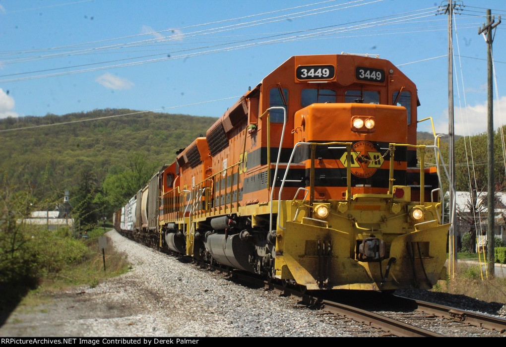 MMID 3449 Coasting into Thurmont